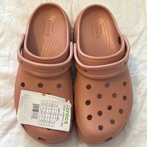 Brand new! Pale Pink Crocs